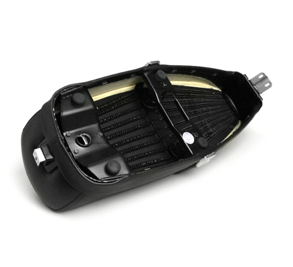 Asiento negro NAPOLI con cerradura Vespa PX/DN/DS/CL/IRIS - Imagen 4