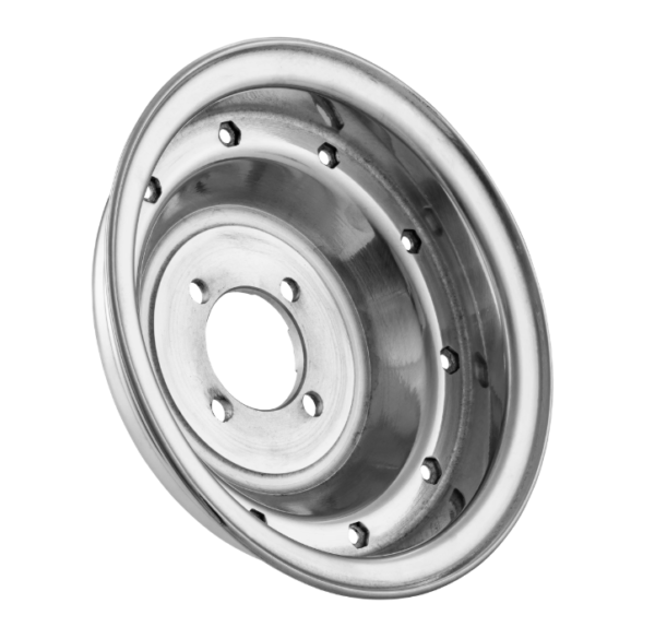Llanta tubeless PINASCO aluminio pulido 2.10-8" - Imagen 5