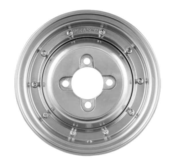 Llanta tubeless PINASCO aluminio pulido 2.10-8" - Imagen 4