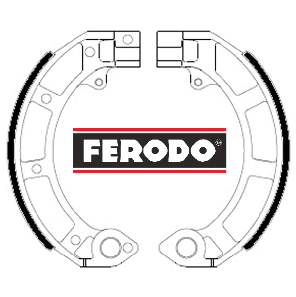Zapatas freno FERODO Vespa PX/PK/150/160