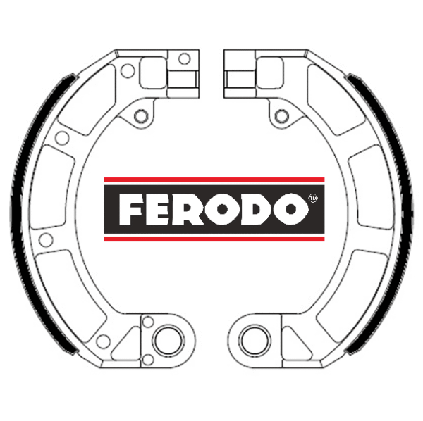 Zapatas freno traseras FERODO Vespa Primavera
