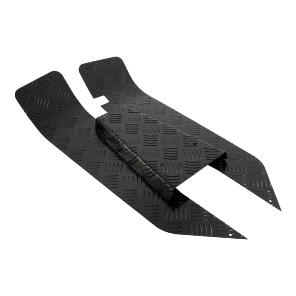 Kit suelo aluminio SIP negro Vespa PK