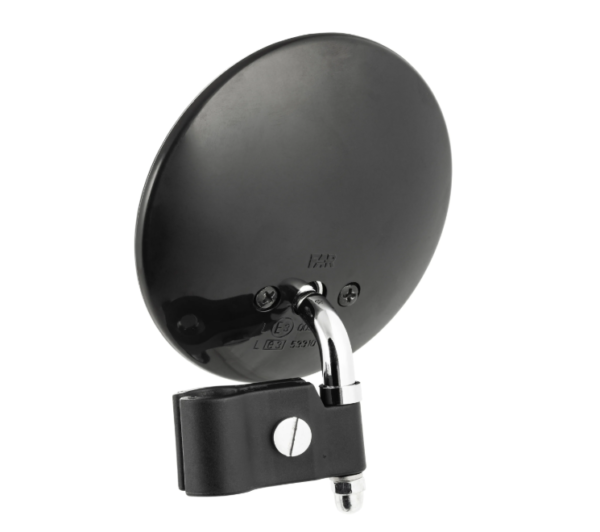 Retrovisor izquierdo negro FAR Vespa/Lambretta - Imagen 2