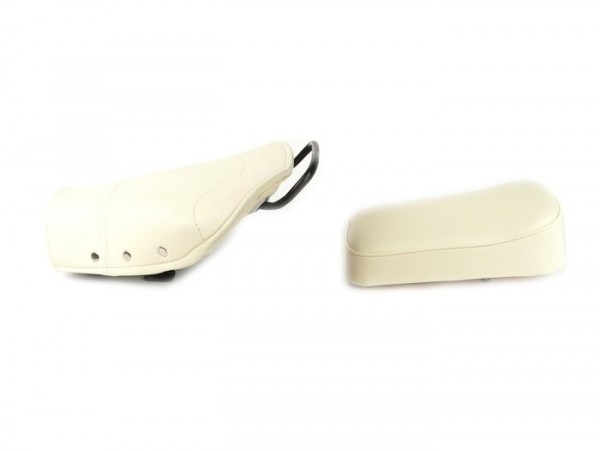 Juego asientos color crema Vespa 125/150/160 - Imagen 2