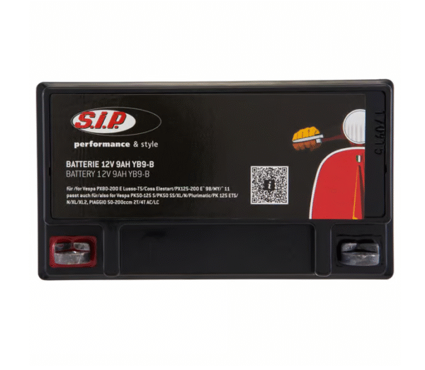 Batería SIP 12V 9Ah Vespa PX/PK (YB9-B) - Imagen 4