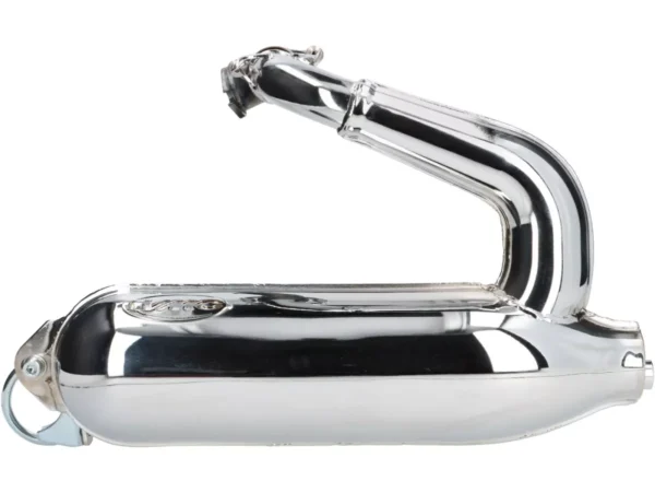 Escape VMC SILURO SPORT cromado Vespa Primavera/PK - Imagen 4