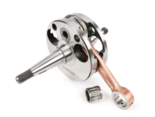 Cigüeñal BGM PRO admisión directa carrera 57mm biela 110mm Vespa Wideframe - Imagen 4