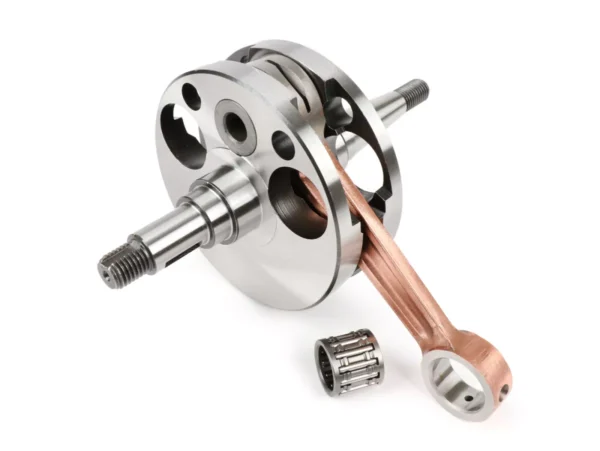 Cigüeñal BGM PRO admisión directa carrera 57mm biela 110mm Vespa Wideframe - Imagen 3
