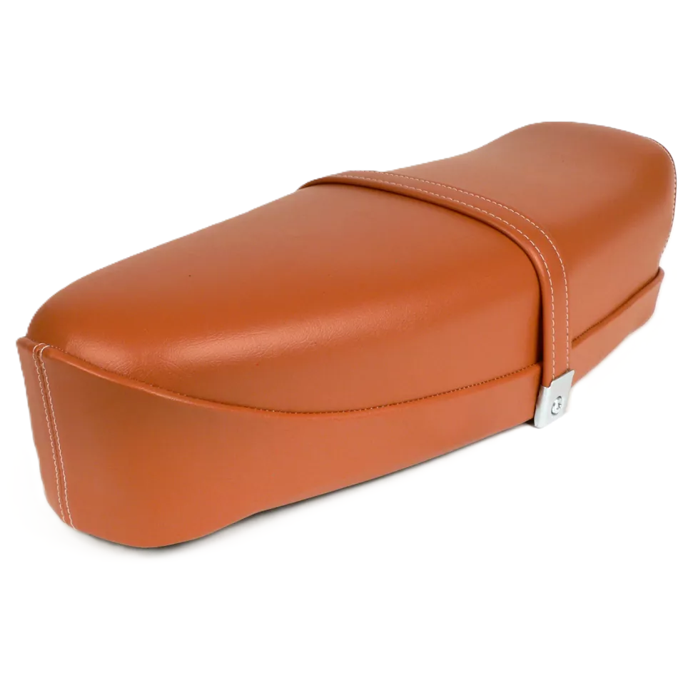 Asiento DIEFFE marrón con cerradura Vespa Primavera