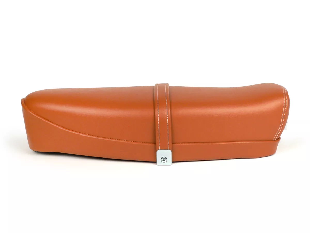 Asiento DIEFFE marrón con cerradura Vespa Primavera - Imagen 4