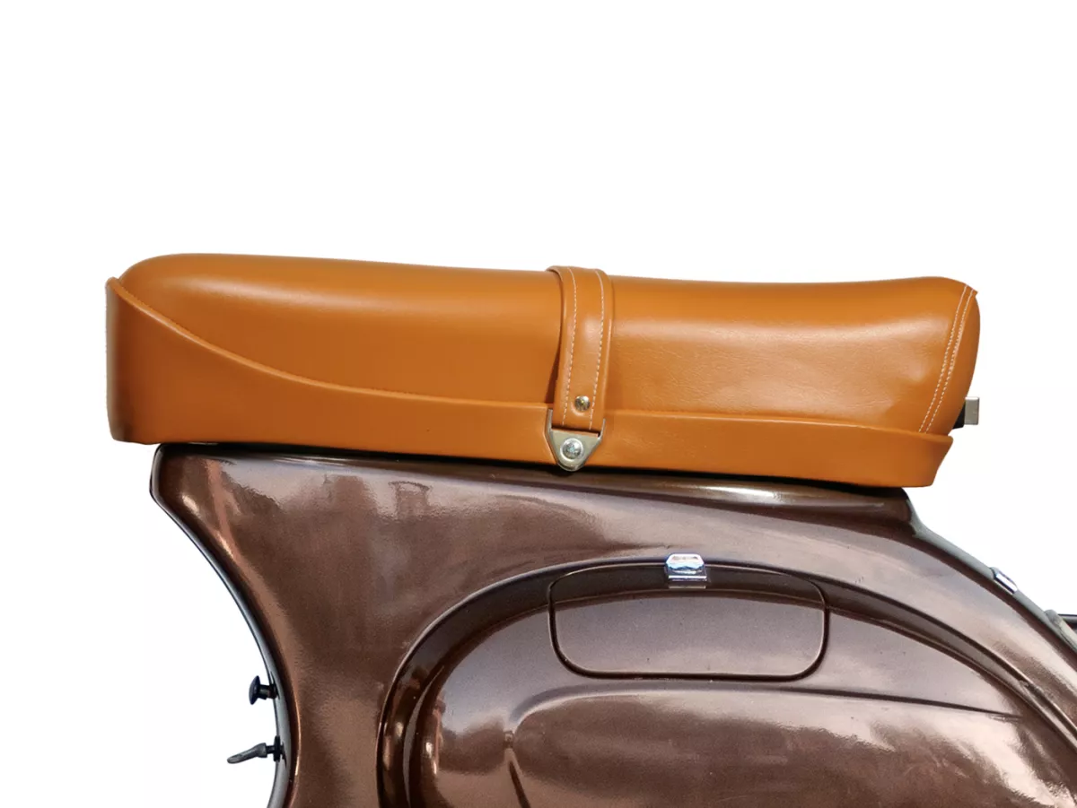 Asiento DIEFFE marrón con cerradura Vespa Primavera - Imagen 7