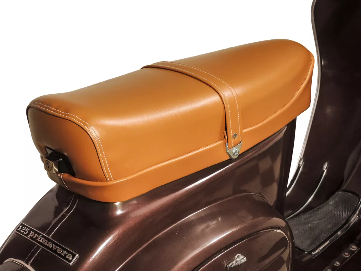 Asiento DIEFFE marrón con cerradura Vespa Primavera - Imagen 8