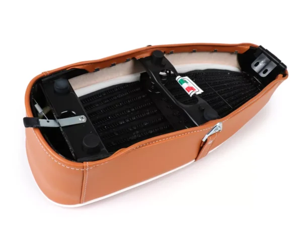 Asiento DIEFFE marrón Vespa Super/SL - Imagen 5