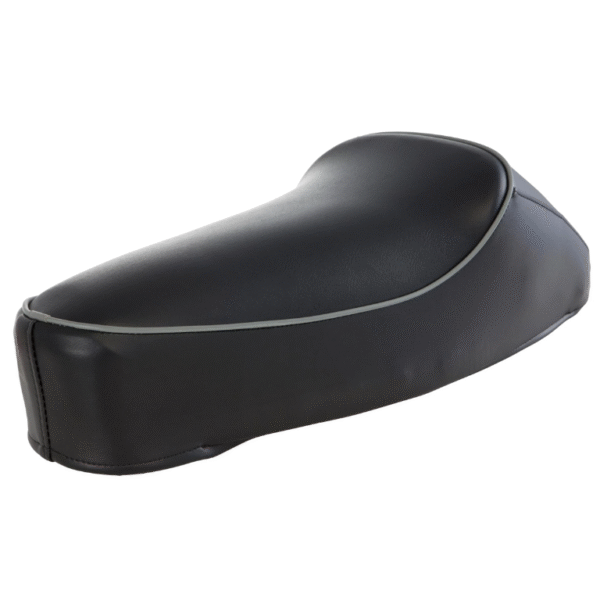 Asiento DIEFFE monoplaza negro Vespa Primavera/Super/SL