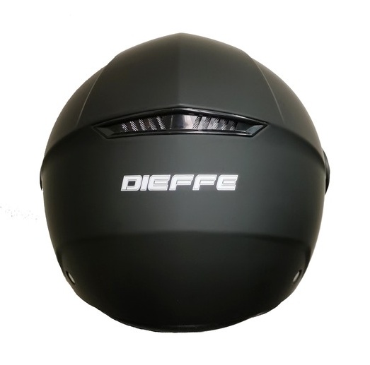 Casco jet DIEFFE DF21 negro opaco - Imagen 4