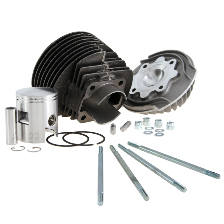 Cilindro POLINI Racing hierro 133cc Ø 57mm carrera 51mm Vespa Primavera/PK