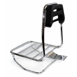 Portaequipajes trasero pulido con respaldo Vespa