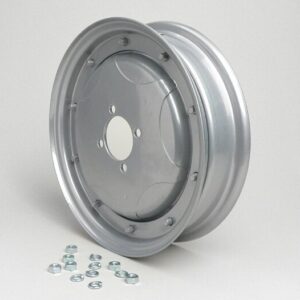 Llanta SPAQ plata 2.10-10" conversión 8" a 10" Vespa