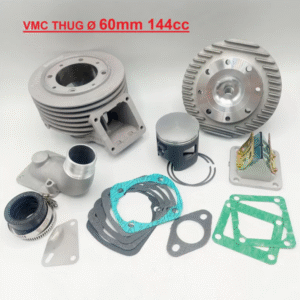 Cilindro VMC THUG-60 144cc Ø 60mm carrera 51mm (bujía lateral) Vespa Primavera/Super/SL