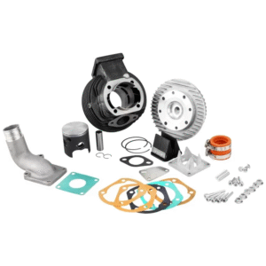 Cilindro ITALKAST GR-V 135cc Ø 58mm carrera 51mm con láminas de carbono (bujía lateral) Vespa Primavera/Super/SL