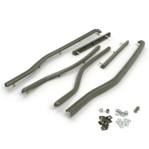 Juego tiras suelo traseras grises Lambretta LI (Serie 3)/LIS/SX/TV (Serie 3)