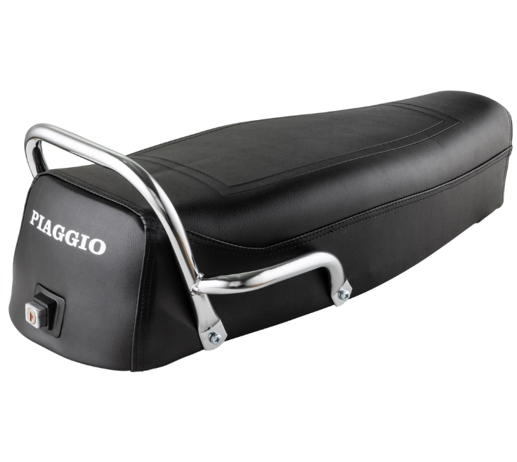 Asiento SIP negro Vespa PX/DN/DS/CL/IRIS - Imagen 3