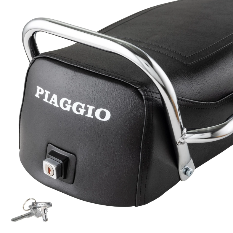 Asiento SIP negro Vespa PX/DN/DS/CL/IRIS - Imagen 8