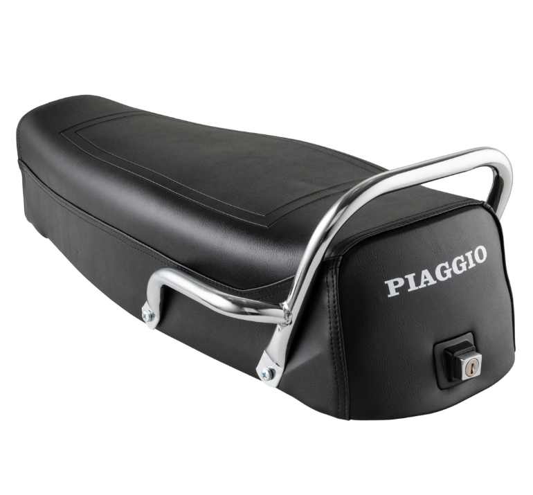 Asiento SIP negro Vespa PX/DN/DS/CL/IRIS - Imagen 4