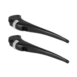 Manetas regulables aluminio negras Vespa