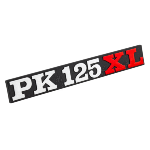 Anagrama "PK 125 XL" lateral izquierdo/guantera Vespa PKXL