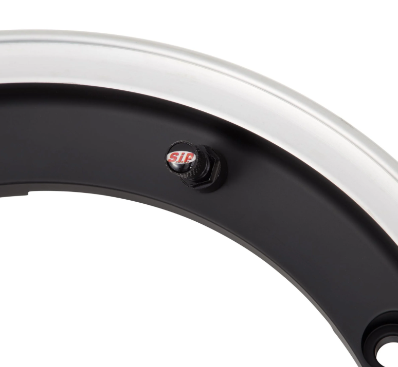 Llanta tubeless SIP 2.0 negro mate con borde pulido 2.10-10" - Imagen 4