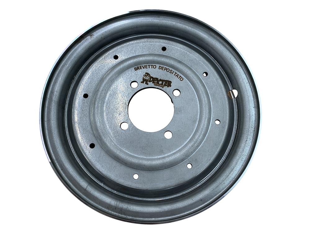 Llanta tubeless DEXTER RACING acero sin pintar 8" Vespa - Imagen 4