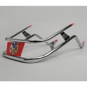 Parachoques delantero AMS CUPPINI cromado/rojo Vespa PX